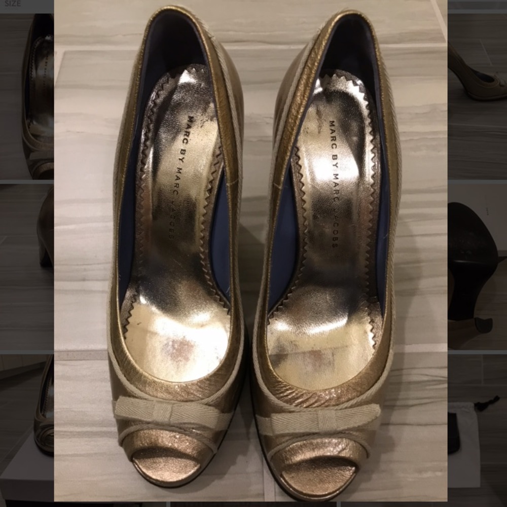 Marc Jacobs Peep Toe Heels